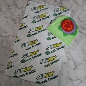 Subway Baby Blanket and Hat Set